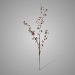 Berry Spray Light Red 75 Cm