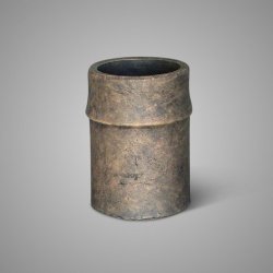 Planter Basic Edge Majestic Brown M D.17 H.23