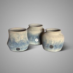Set of 3 Planters Basic Ancient Earth D.18 H.16