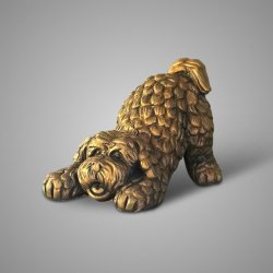 Barking Dog Majestic Gold D.16 H.14