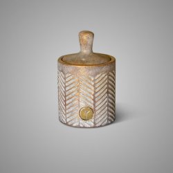 Tealight with Top Deluxe Jewel D.11 H.18