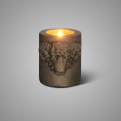 Tealightcup Scotty  Majestic Brown L D.12 H.12