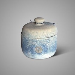 Tealightholder with Top Classic Ancient Earth M D.16 H.16
