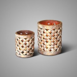 Set of 2 Hurricane BRYNXZ Jewel D.12-9 H.15-11
