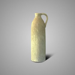 Bottle Grandeur with Ear Sand L D.15 H.50