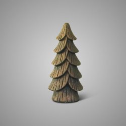 X - Tree Flat Majestic Gold L 10x8x22