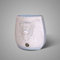 Planter Oval Scotty Majestic Taupe L 34x17x35