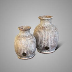 Set of 2 Vases Classic Jewel D.19-15 H.25-20