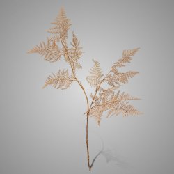 Leaf Fern Spray Brown 100 Cm