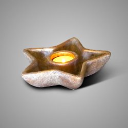 Tealightholder Star Jewel S D.16 H.4