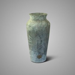 Vase Luxury Stone Black M D.18 H.36