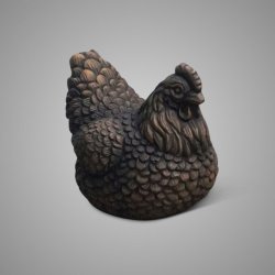 Chicken Nostalgic Majestic Brown L D.15 H.14