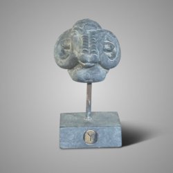 Statue  Ram At Iron Majestic Vintage M D.12 H.20