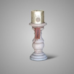 Candleholder Grandeur Majestic Taupe M D.10 H.20