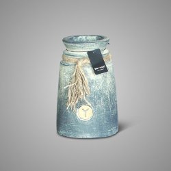 Vase Nostalgic with Rope Ancient Clay M D.13 H.20