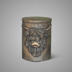 Pot and Top Scotty Majestic Brown L D.20 H.25