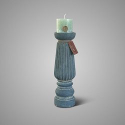 Candleholder Luxury Relief Majestic Vintage L D.10 H.32