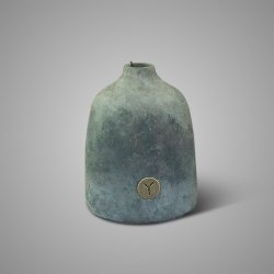 Bottle Minimalistic Stone Black L D.16 H.20