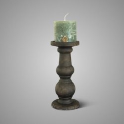 Candleholder Grandeur Majestic Brown L D.13 H.30