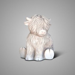 Sitting Scotty Cute Majestic Taupe D.14 H.16