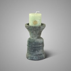 Candleholder BRYNXZ Best Stone Black L D.12 H.20