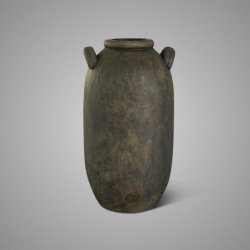 Vase Basic Majestic Brown L D.22 H.40