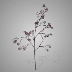 Berry Branch Aubergine 90 cm