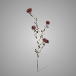 Bohemian Flower Spray Mauve 83 Cm