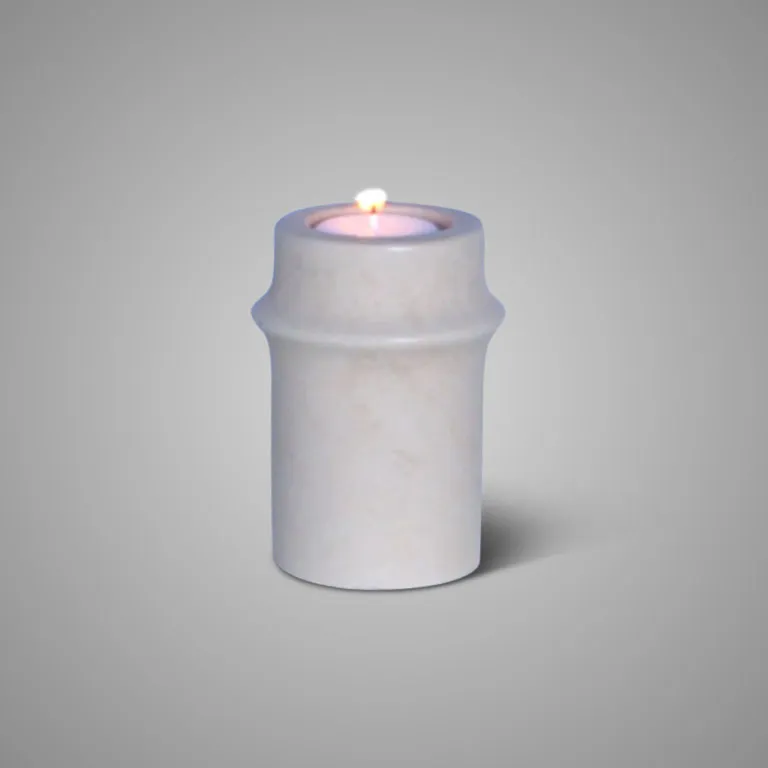 Tealightcup Cylinder Majestic Taupe L D.8 H.11