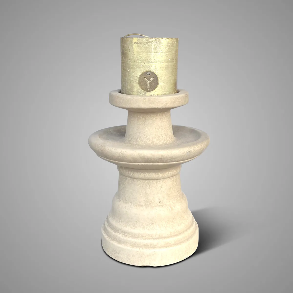 Tealightcup Especiale Majestic Taupe L D.16 H.20