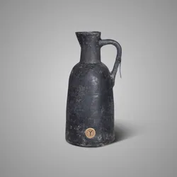 Jug Grandeur One ear Basalt L D.15 H.35