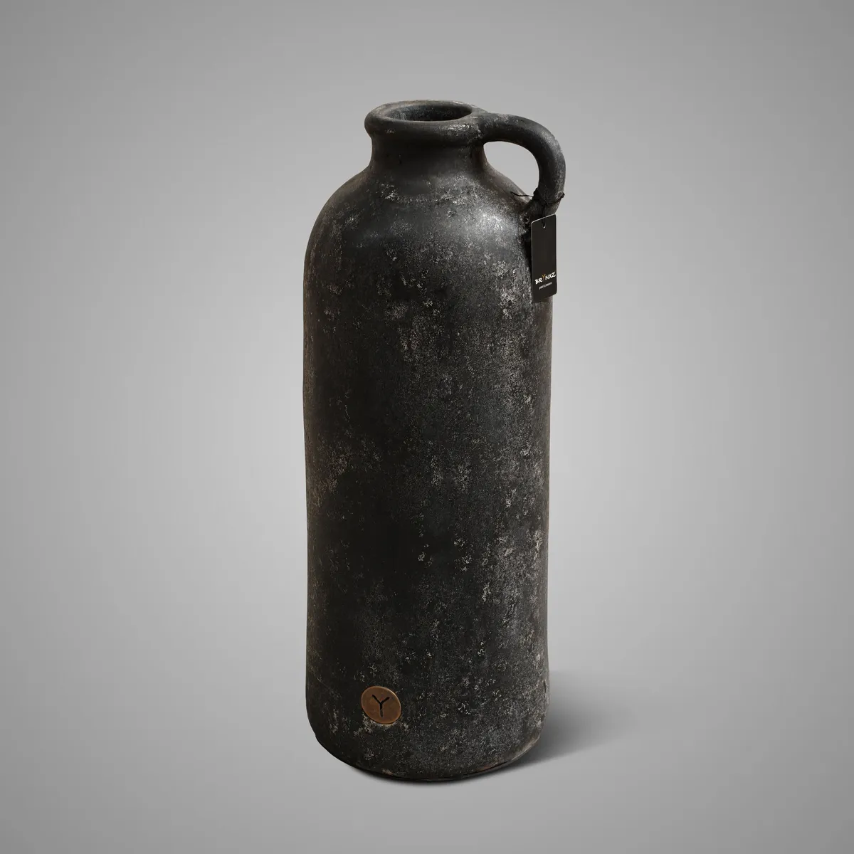 Bottle Basic One Ear Basalt L D.19 H.46
