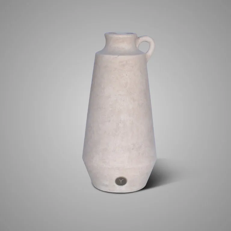 Jug Conic with Neck Majestic Taupe L D.20 H.41