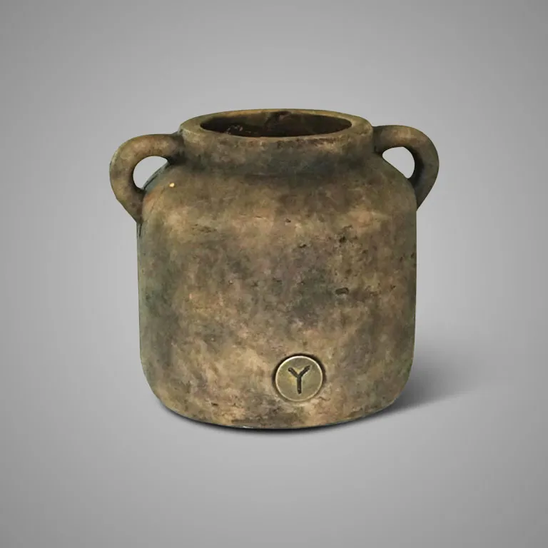 Planter Two Ears Basic Majestic Brown M D.22 H.18