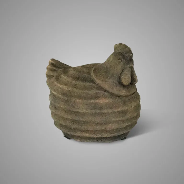 Chickes with Lines Majestic Brown M D.12 H.12