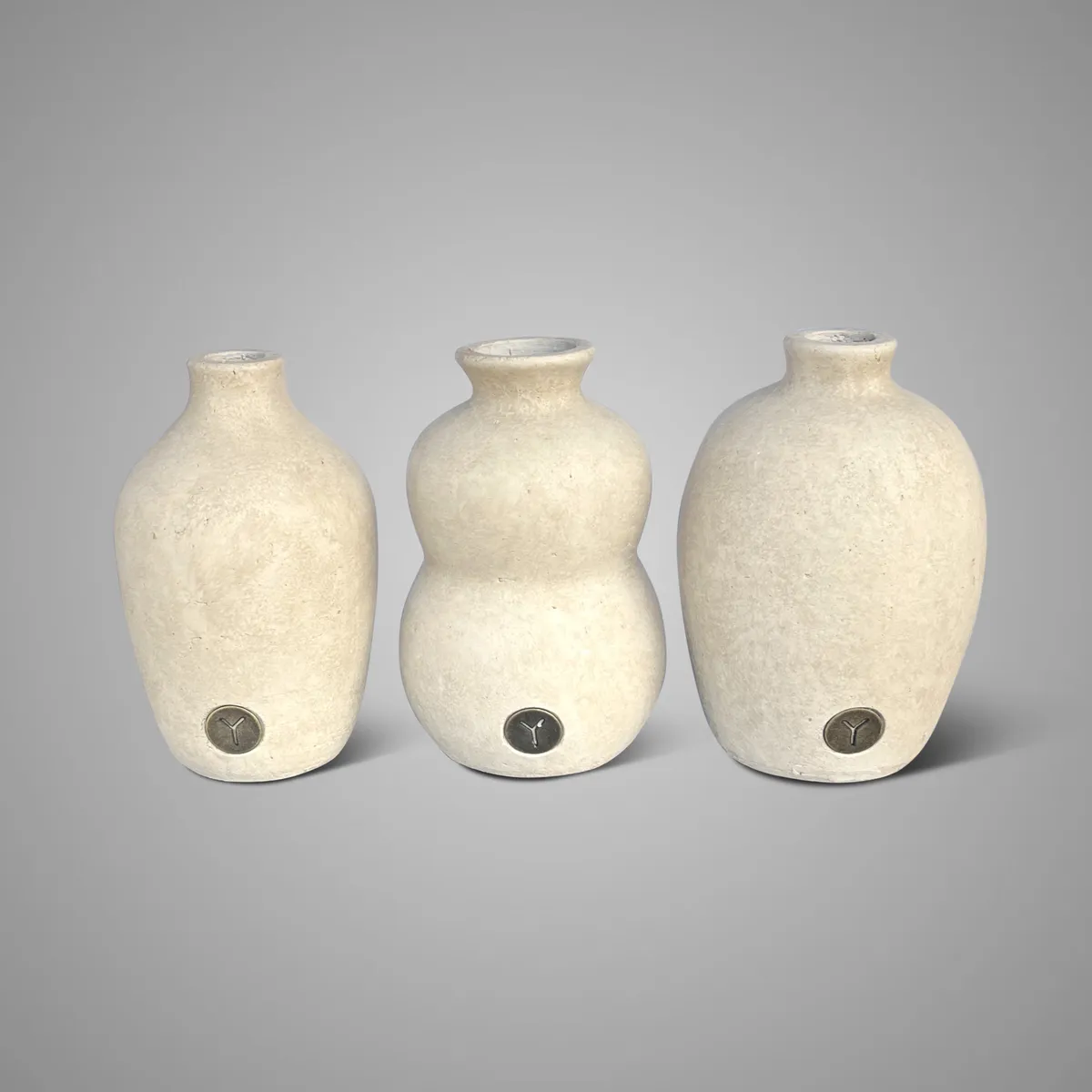 Set of 3 Bottles Basic Majestic Taupe D.16-14 H.23