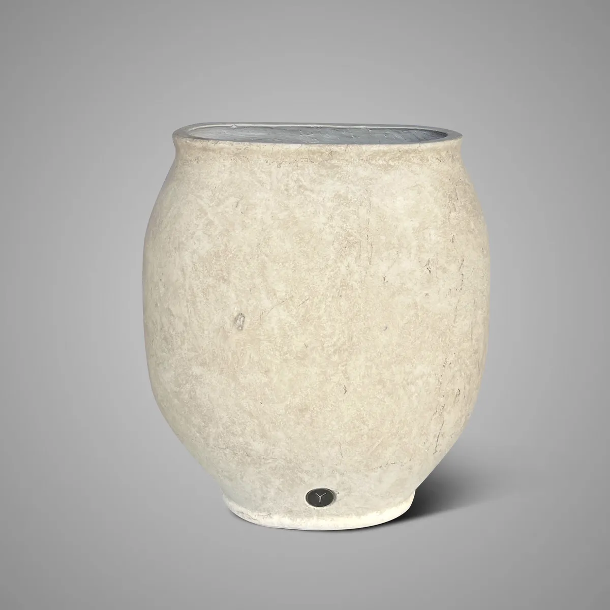 Planter Oval Tall Majestic Taupe L 37X20X43