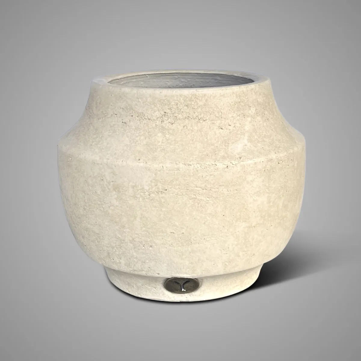 Planter Grandeur Neck Majestic Taupe M D.22 H.18