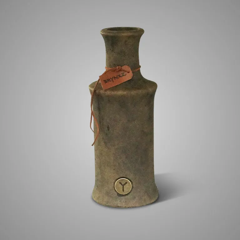 Bottle with Neck Majestic Brown L D.13 H.31