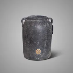 Planter Allure Two Ears Basalt M D.18 H.25