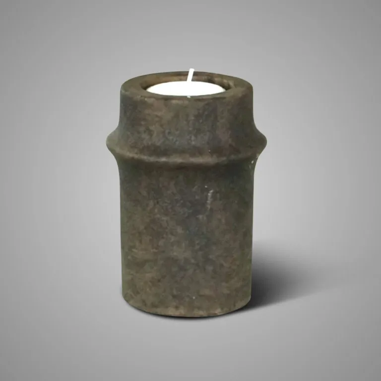 Tealightcup Cylinder Majestic Brown L D.8 H.11