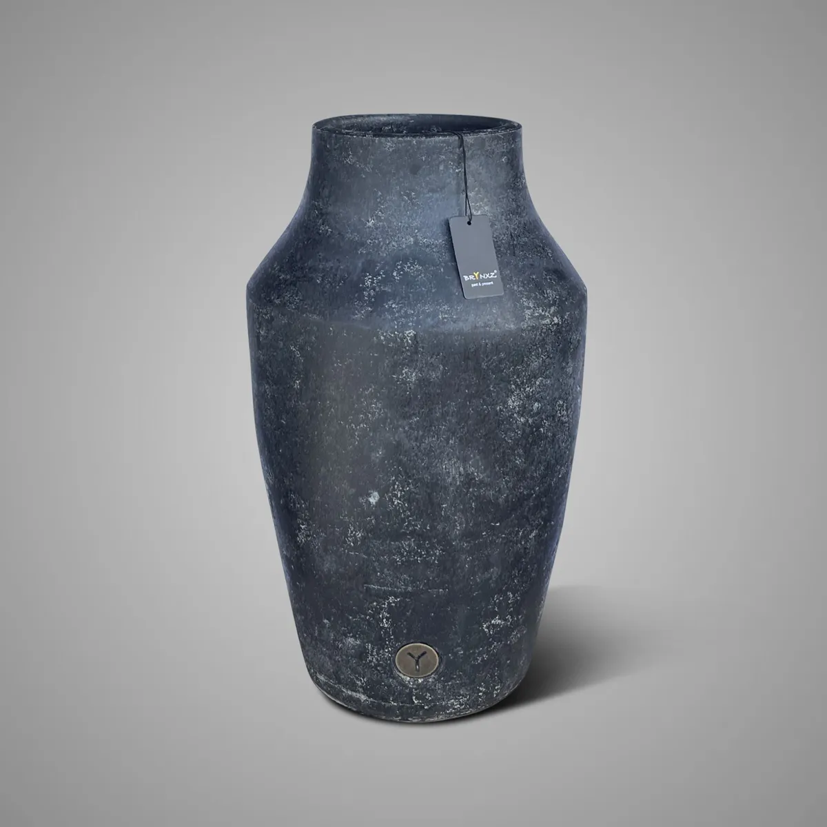 Vase Grandeur Neck Basalt D.25 H.40