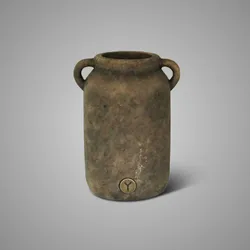 Planter Two Ears Basic Majestic Brown L D.21 H.27