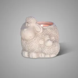 Tealightcup Sheep Majestic Taupe D.14 H.13
