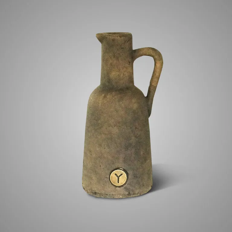 Jar Grandeur Majestic Brown M D.15 H.29