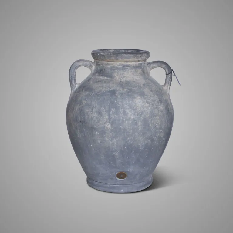 Jug Two Ears with Neck Ancient Clay L D.30 H.40