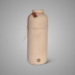 Bottle Basic Leather Rope Majestic Taupe L D.17 H.41