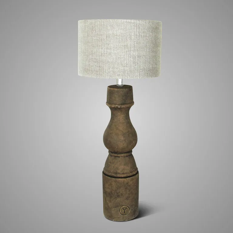 Lamp Baluster Grandeur Majestic Brown L D.12 H.53 (BRSE34/27