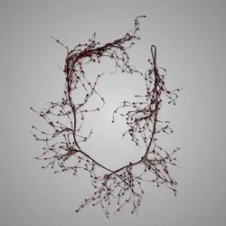 Garland Egelantier Red 162 cm