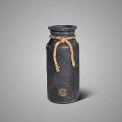 Vase Neck with Rope Basalt M D.16 H.33